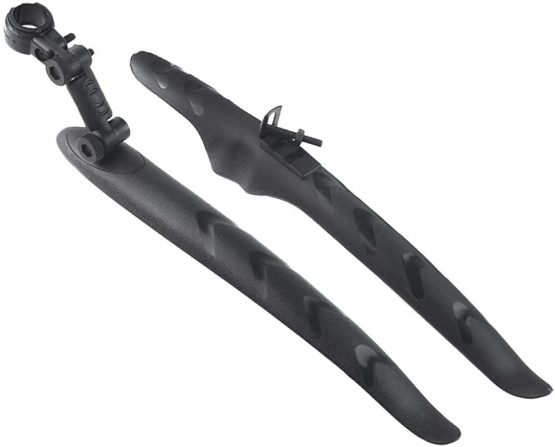 LIOOBO Bike Bicycle Fender Mud Guard Fender Front and Rear Mudguard for Road Bike Moutain Bike Black - Image 3