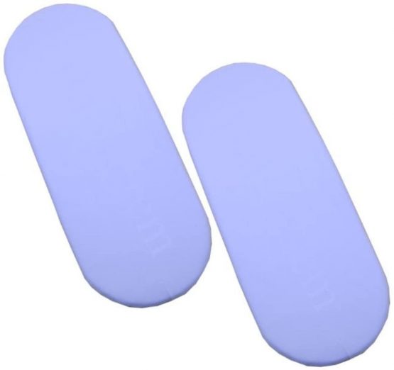 BabyPrem Pack of 2 Fitted Cotton Moses Basket Sheets (73-76 x 28-30 cm) Blue