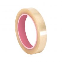 TapeCase 40 0.875" x 72yd Translucent Antistatic Utility Tape, 2.2" Thick, 72" Length, 0.88" Width