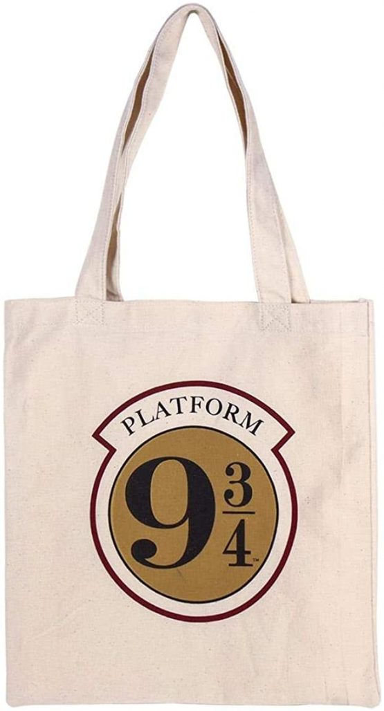 Cerdá Unisex Kid's Bolso Asas Algodón Harry Potter Cotton Handle Bag, Multi, 36.7 40.0 Xx 0.1 cm