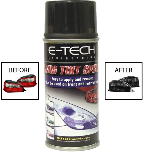 E-TECH ELS150-SMOKE Lens Tint Spray - 150ml, 150 milliliters