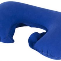 Pack of Two Inflatable Blow up Neck Pillow for Holiday and Travel Comfort. Compact and Light for Easy Storage (Oxford Blue)