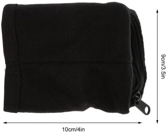 Alomejor Wrist Wallet Zipper Wristband Sweat Band Sports Wrist Wallet Key Money Card Coin Pocket Storage Bag For Running Cycling And Other Sports - Image 3