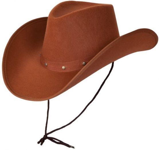 Adult Texan Cowboy Hat Fancy Dress Party Accessory