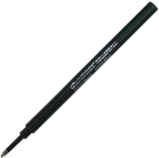 Monteverde Fine Point Ceramic Refill for Most Capped Rollerball Pens - Black (Pack of 2)
