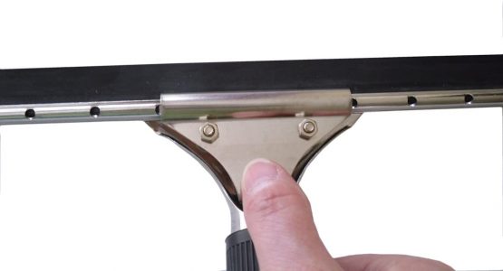 GBPro Window (Squeegee) Stainless Steel Wiper with blade 15cm (6") - Image 3