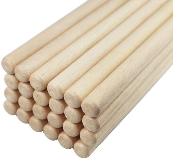 MOREYES 5A Drum Sticks Wood Tip Drumstick (Maple) - Image 4