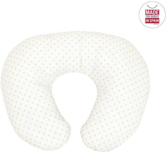 Cambrass Small Nursing Pillow (58 x 45 cm, Star Beige) - Image 3