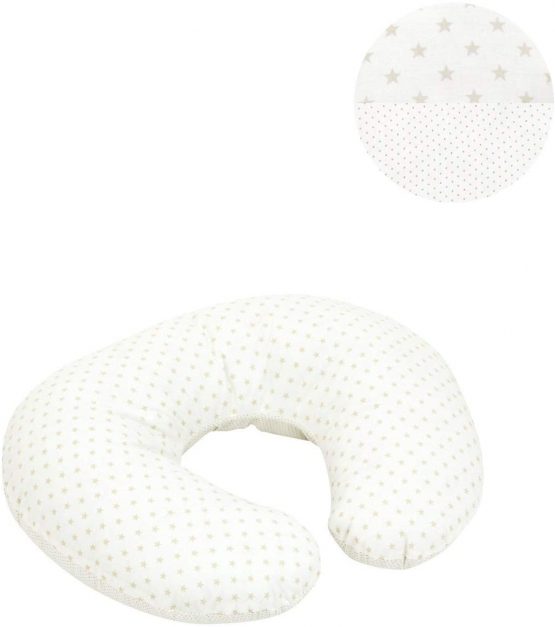 Cambrass Small Nursing Pillow (58 x 45 cm, Star Beige)