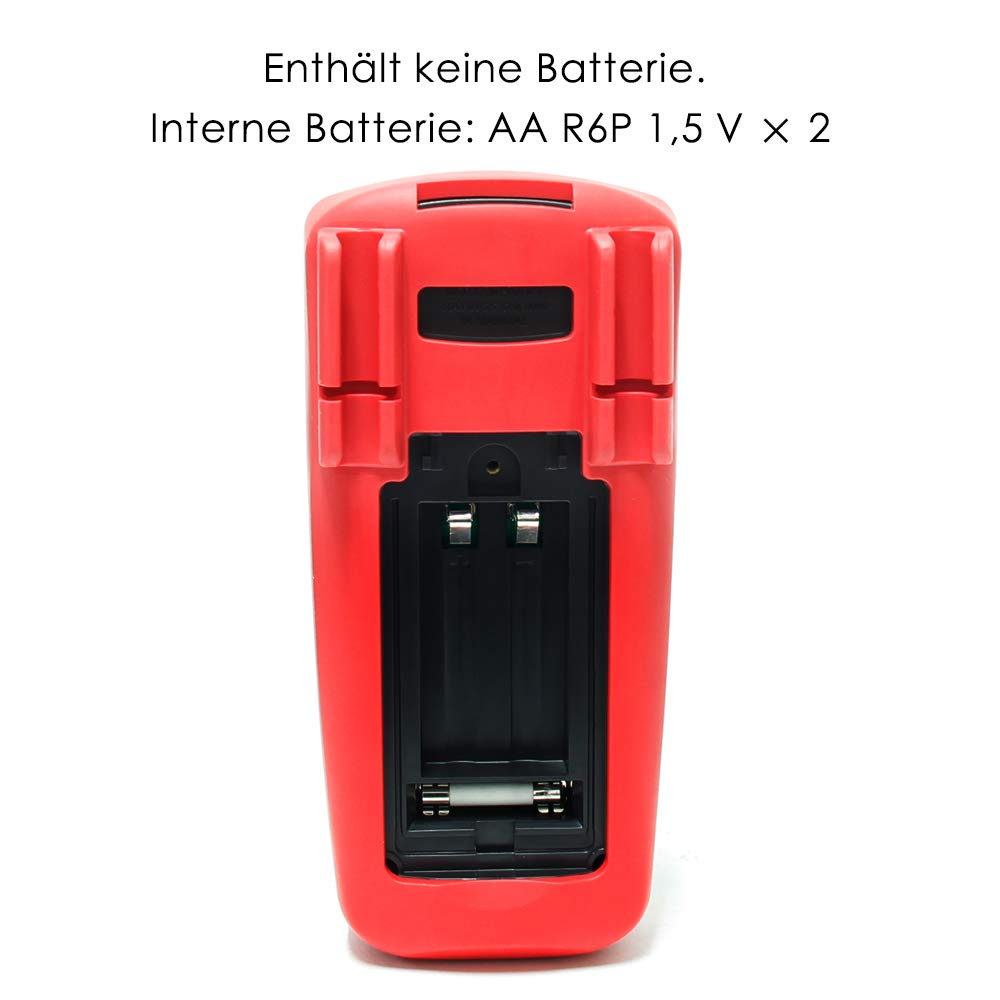UNI-T UT139C Digital Multimeter AD/DC Voltage Current Tester with Resistance Capacitance NCV Test and Temperature Measurement - Image 3