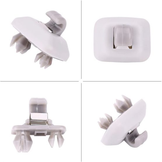 Sun Visor Clip, Car Interior Sun Visor Clip Hook Clip Bracket for A1 A3 A4 S4 A5 S5 Q3 Q5 TT 8E0857562A - Image 3