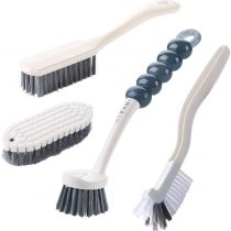 Cleaning Brushes Set, Dish Brush,Scrub Brush Bathroom Brush, Kitchen Scrub Brush,Bottle Cleaning Brush ,Shoe Cleaning Brush, 4pcs