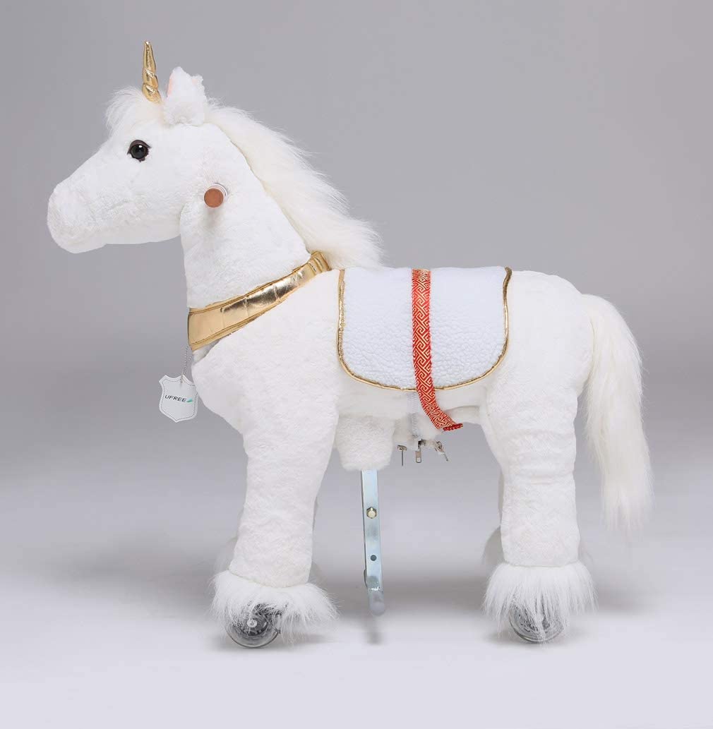 UFREE Horse Best Birthday Present for Boys. Action Pony Toy, Ride on Large 29'' for Children 3 Years Old to 6 years old - Image 2