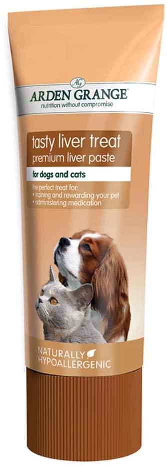 Arden Grange Tasty Liver Treat for Dogs and Cats 75 g, brown, 1 x 75 g