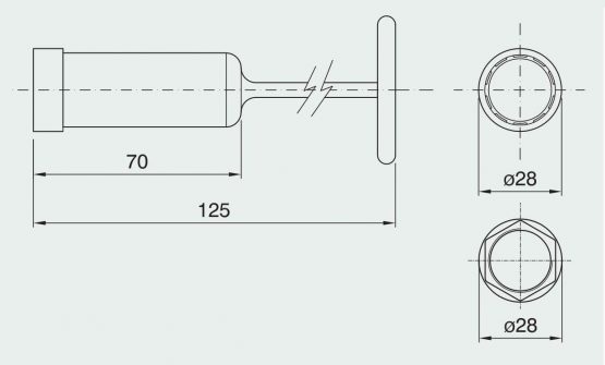 G9 Plastic Shade Removal Tool 20mm for G9 Shade Ring - Image 2
