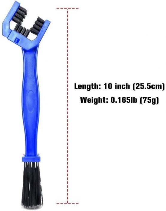 Bike Cleaning Tool Set 7 Pieces Bicycle Clean Brush Kit for Bike Chain/Tire/Sprocket Cycling Corner Stain Dirt Clean - Fit for Mountain Bike Road Bike City Bike Folding Bike etc - Image 2