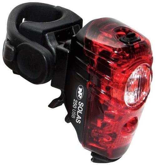 NITERIDER Unisex Adult Solas 250 Rear Light - Black, One Size