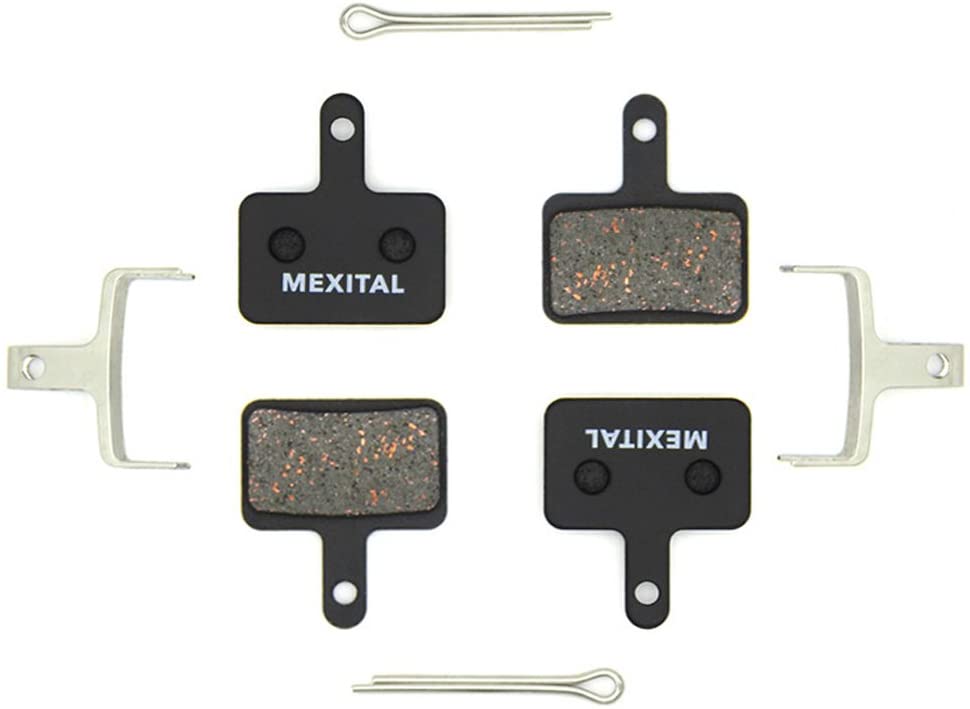 MEXITAL 2 works Disc Brake Pads fit for Shimano M315 M355 M365 M375 M395 M396 M415 M416 M445 M446 M447 M465 M475 M485 M486 M495 M505 M510 M515 M525 M535 M575 Tektro Orion Auriga Pro Comp