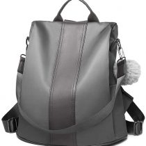Miss Lulu Women's Backpacks Fashion Rucksack Shoulder Bags Nylon with Casual Anti-Theft