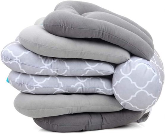 KAKIBLIN Breastfeeding Pillow for Newborn, Elevate Adjustable Baby Nursing Pillow Infant Feeding Support Pillow for 0-6 Months Baby - Image 4