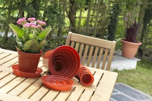 Whitefurze G04013 10cm Garden Pot - Terracotta (Set of 7), 10 cm Garden Pot (Set of 7) - Image 2