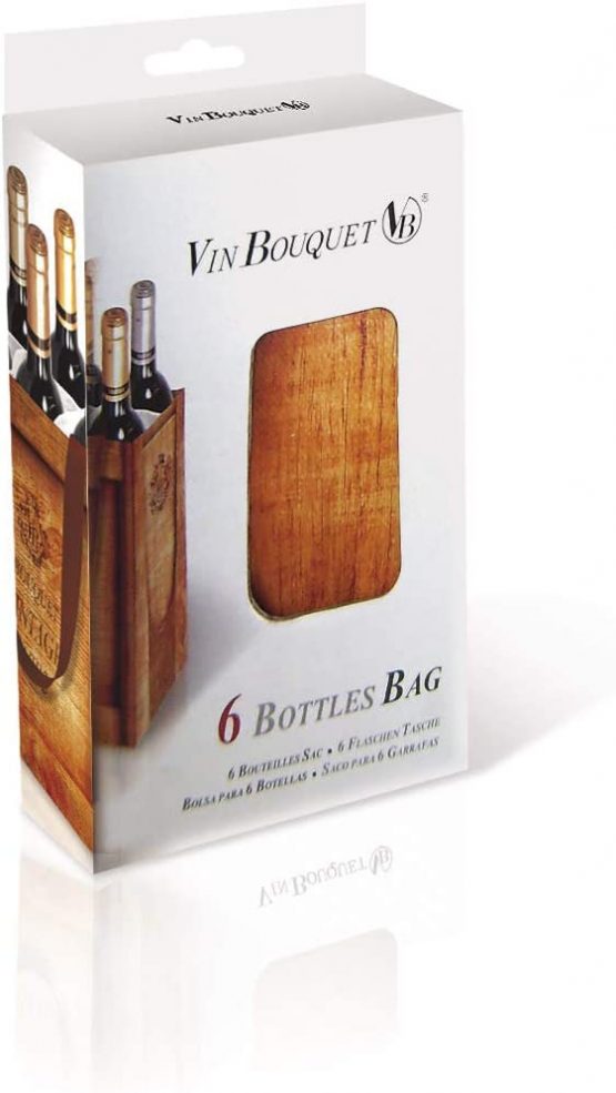 Vin Bouquet FIA 050 6 Bottles bag. Vintage Bag transports up to 6 bottles - Image 2