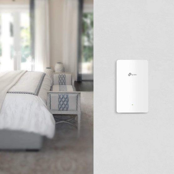 TP-Link EAP225-Wall Omada AC1200 Wireless MU-MIMO Wall-Plate Access Point, 802.3af/802.3at, Easily Wall Mount, Free EAP Controller Software - Image 4