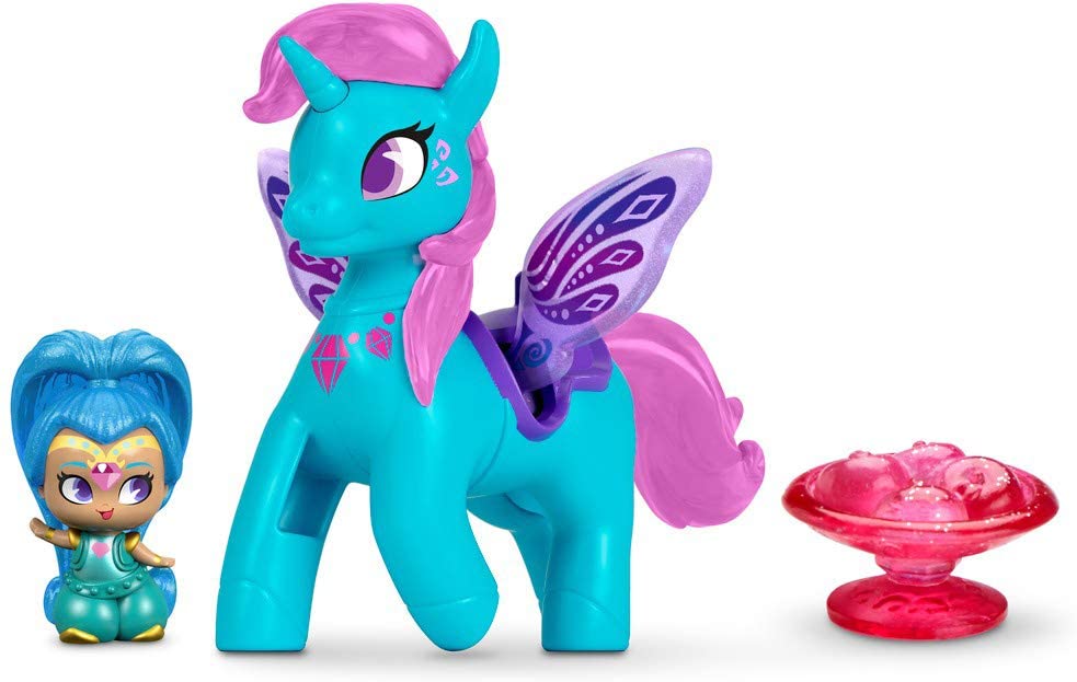 Fisher-Price Nickelodeon Shimmer & ShineTeenie Genies, Shine and Zahracorn, Multicolor, 2.3622 inches