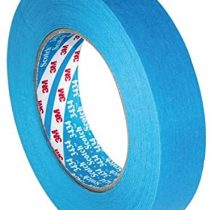3M™ Scotch® 3434 07985 Water Resistant Blue Masking Tape 18mm by 50m - 2 Rolls