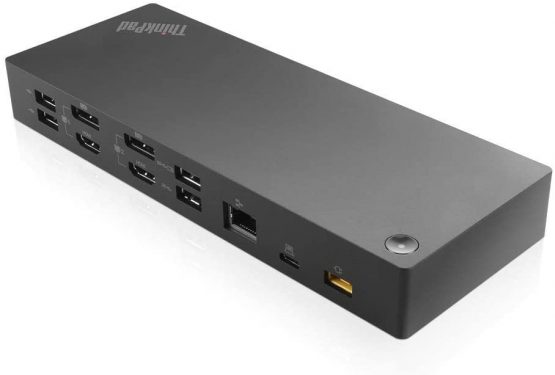 Lenovo 40AF0135UK ThinkPad Hybrid USB-C with USB-A Dock - Docking station - USB-C - GigE - 135 Watt - GB - for ThinkPad L480 L580 T480s X1 Yoga X280 - (Laptops > Laptop Docking Stations) - Image 2