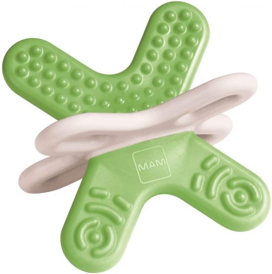 MAM Bite and Relax Phase 1 Teether 4 Plus Months Green