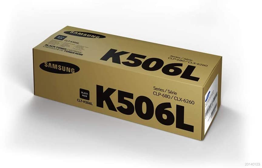 Samsung SU171A CLT-K506L High Yield Toner Cartridge, Black, Pack of 1