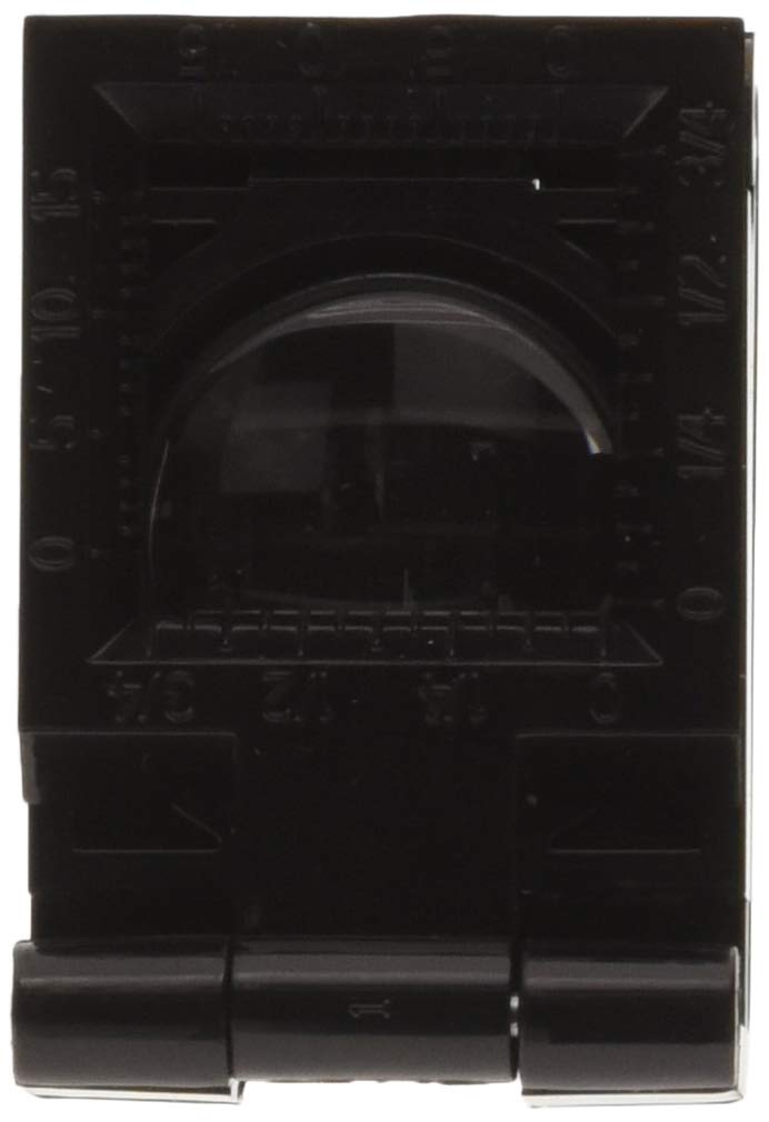 Metrica 49550 Foldable linen tester 20x20mm abs, Black - Image 2