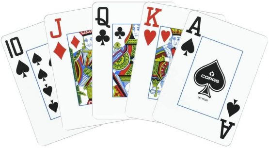 Copag Poker Size Jumbo Index 1546 Playing Cards (Black Gold Setup) - Image 4