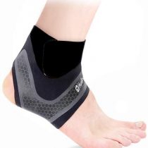Hually Ankle Support, 1 Pair Adjustable Ankle Brace with Breathable & Elastic Nylon Material, Comfortable Ankle Wrap Sports Protect Against Chronic Ankle Strain Sprains Fatigue, One Size Fits All