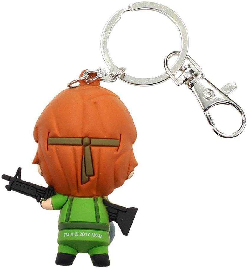 SD TOYS Tough Guy Missing In Action Keychain Head Rubber Tough Guy, multicoloured, 7 centimeters, Casual - Image 2