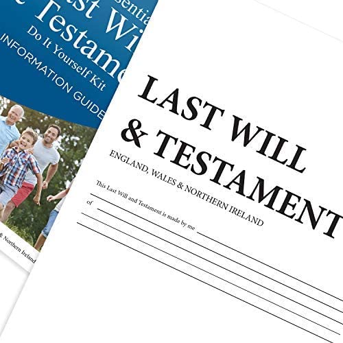The Essential Last Will and Testament (Do It Yourself Will Kit UK) 2021