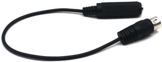 LOKEKE DIN 5 Pin Male To 6.35mm(1/4 IN) TRS Female Audio Cable For Mixer,MIDI keyboard,MIDI guitar,Electric Piano And More（0.3M） - Image 4