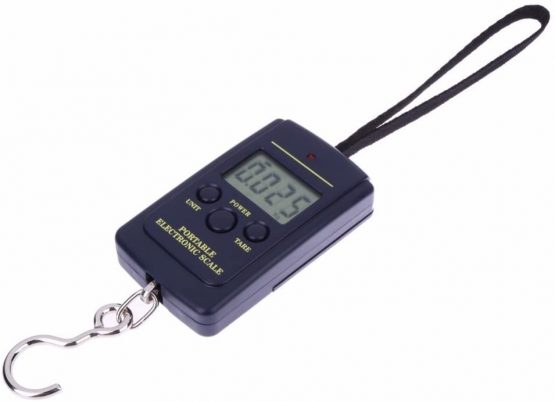 NewShot LCD Electronic Balance Digital Hook Hanging Fishing Weighing Scale Scale 88lb/40kg, 10g with Backlight - Image 3