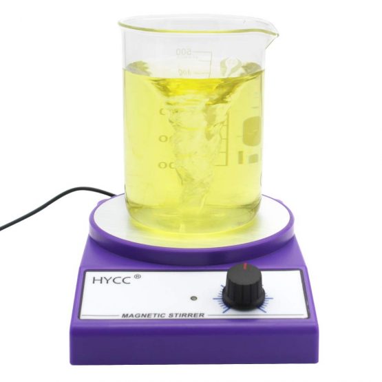 HYCC MX-3K Laboratory Magnetic Stirrer, 122mm Diameter Aluminium Panel, 3000 RPM, Max Stirring Capacity: 3000ml, Stirring Type (UK PLUG) - Image 4