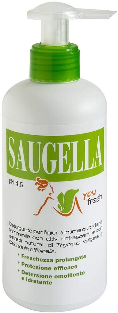 Saugella YouFresh Antibacterial Intimate Cleanser pH 4.5 with Thyme and Calendula Extracts, Freshness - Image 3