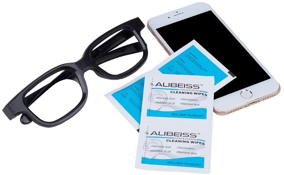 Pre-moistened Lens and Glass Cleaning Wipes,Portable Screen Wipes Travel Cleaner for Glasses Camera, Cell Phone, Smartphone - Image 4