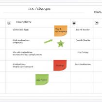 Exacompta 'Exaplanner' Team Management Magnetic Wall Planner