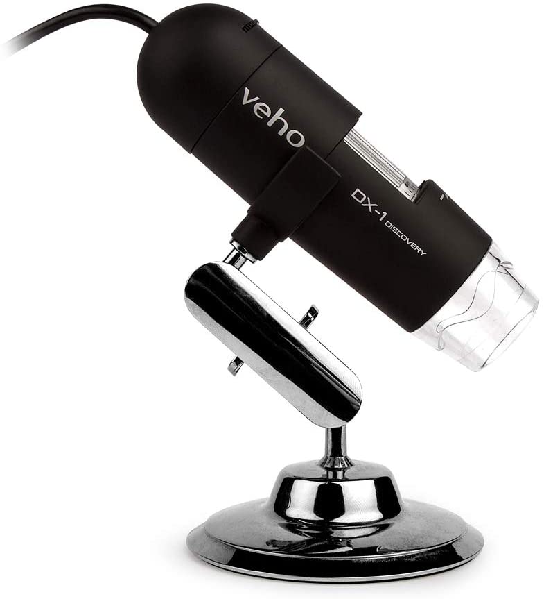 Veho Discovery DX-1 USB Digital 2MP Microscope, black