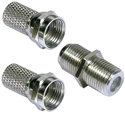 Philex 19015KIT F Type Connector Kit, Silver