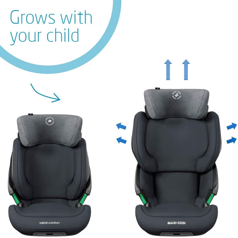 Maxi-Cosi Kore i-Size High Back Booster Seat, 3.5, 12 years, 100, 150 cm, ISOFIX Car Seat, Adjustable Height/Width - Image 3