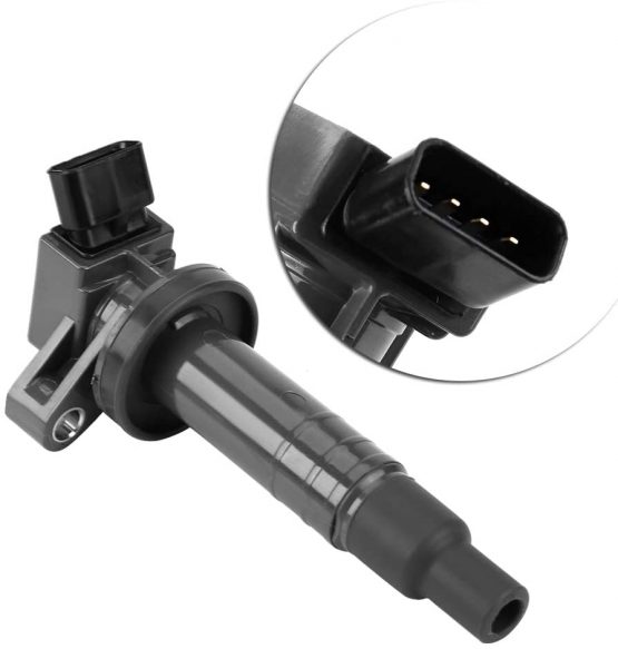 Aramox Ignition Coil Fit for Corolla Celica Matrix 1.8L 90919-02239​ Car Accessory