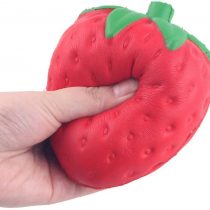 Scoolr Slow Rising Squishy Slice Kawaii Squishy Strawberry Toy Cream Scented Slow Rising Hand Wrist Toy Fidget Toy Think ink Toy Color Random