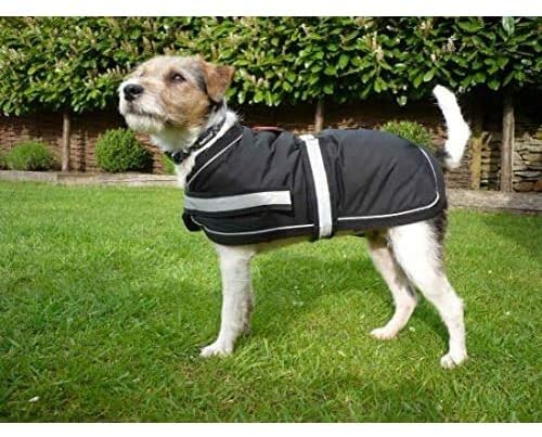 Petface Super Soft Waterproof Dog Coat, 45 cm, Black - Image 2