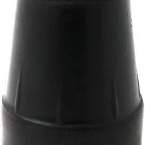 Qty 4X: 19mm 3/4" Black Rubber Ferrules for Walking Sticks and Canes by Lifeswonderful®
